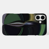 Coques Case-Mate iPhone L'Étreinte d'Aurora | Abstrait de Kaléidoscope Cos (Verso (horizontal))