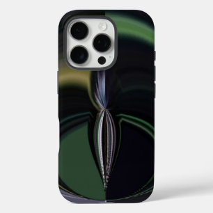 Coques iPhone 16 Pro L'Étreinte d'Aurora Abstrait de Kaléidoscope Cos