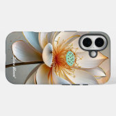 Coques Case-Mate iPhone "L'étreinte douce de la sérénité" (Verso (horizontal))