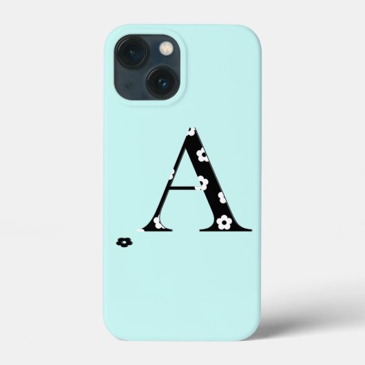 Coques Case-Mate iPhone Lettre à motifs floraux A Boîtier iPod Touch (Verso)