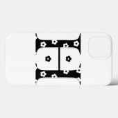 Coques Case-Mate iPhone lettre à motifs floraux H (Verso (horizontal))