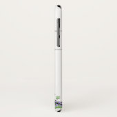 Coques Case-Mate iPhone Lettre alphabétique A Lavender Eucalyptus Dragonfl (Dos/Gauche)