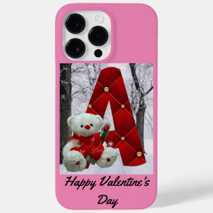 Coque Pour Pour iPhone 14 Pro Max Lettre alphabétique et panda bébé amour