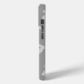 COQUES Case-Mate iPhone LETTRE ARGENT T (Verso / Gauche)