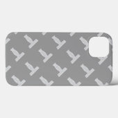 COQUES Case-Mate iPhone LETTRE ARGENT T (Verso (horizontal))