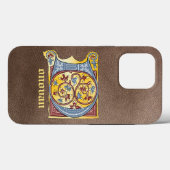 COQUES Case-Mate iPhone LETTRE BLEUE MOYENNE ET ROUGE IVÉ ÉCLAIRÉ D (Verso (horizontal))