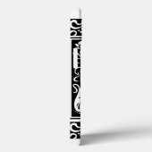 Coques Case-Mate iPhone Lettre C Monogramme médiéval Art Nouveau (Verso / Droite)