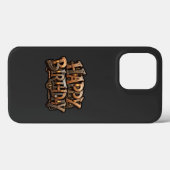 Coques Case-Mate iPhone Lettre d'anniversaire steampunk (Verso (horizontal))