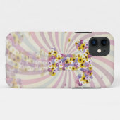 Coques Case-Mate iPhone Lettre de fleurs T (Dos (Horizontal))