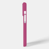Coques Case-Mate iPhone Lettre de Parties scintillant rose fille K (Verso / Gauche)