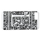 Coques Case-Mate iPhone Lettre E Monogramme médiéval Art Nouveau (Dos (Horizontal))