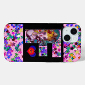 COQUES Case-Mate iPhone LETTRE F MONOGRAMME DE MASQUÉRADE VALENTINE VÉNÉTI (Verso (horizontal))