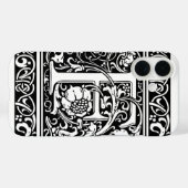 Coques Case-Mate iPhone Lettre F Monogramme médiéval Art Nouveau (Verso (horizontal))