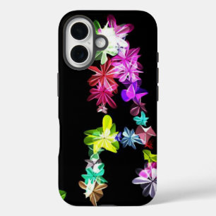 Coques iPhone 16 LETTRE Florale A ART