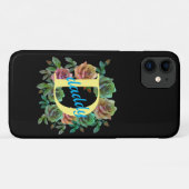 COQUES Case-Mate iPhone LETTRE FLORALE DADDY PERSONNALISÉE (Dos (Horizontal))