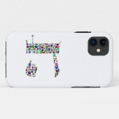 COQUES Case-Mate iPhone LETTRE HÉBRAÏQUE HEY (Dos (Horizontal))