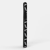 Coques Case-Mate iPhone Lettre initiale A monogramme (Dos/Droite)