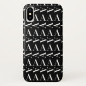 Coques Case-Mate iPhone Lettre initiale A monogramme (Dos)