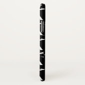 Coques Case-Mate iPhone Lettre initiale A monogramme (Dos/Droite)