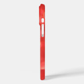 Coques Case-Mate iPhone Lettre initiale Monogramme Coral Parties scintilla (Verso / Gauche)