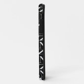 Coques Case-Mate iPhone Lettre initiale monogramme N (Dos/Gauche)