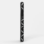 Coques Case-Mate iPhone Lettre initiale monogramme N (Dos/Droite)