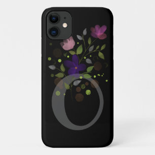 Case-Mate iPhone Case Lettre initiale O Plus Design floral