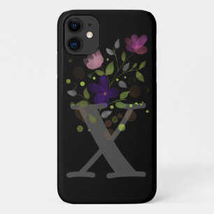 Case-Mate iPhone Case Lettre initiale X Plus Design floral