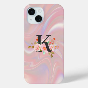 Coque Pour iPhone 15 Lettre K