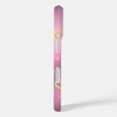 Coques Case-Mate iPhone Lettre M transparente époustouflante (Verso / Droite)