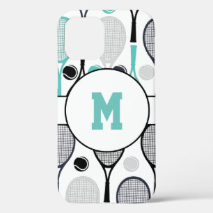 Case-Mate iPhone Case Lettre monogramme Nom du joueur Tennis personnalis