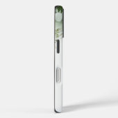 Coques Case-Mate iPhone LETTRE MONOGRAPHIQUE Élégante A VERTE (Verso / Droite)