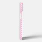 Coques Case-Mate iPhone LETTRE MONOGRAPHIQUE MOBILE M Pois (Verso / Droite)