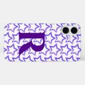 Coques Case-Mate iPhone Lettre monographique personnalisée Pastel Purple S (Verso (horizontal))