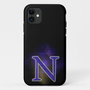 Coque iPhone 11 Lettre N