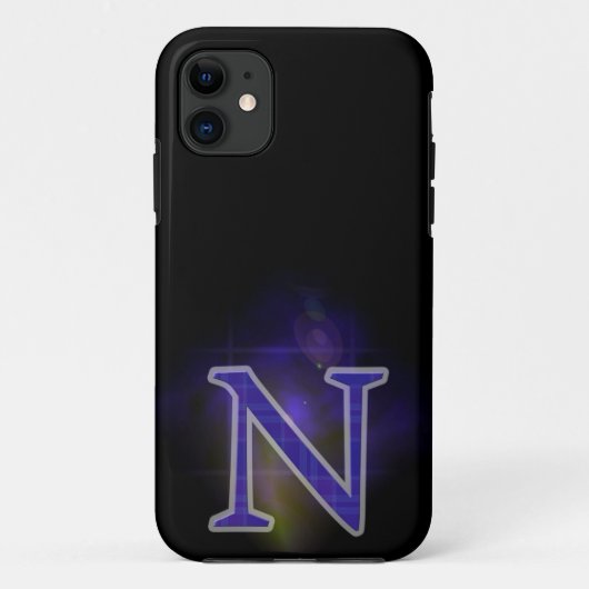 Coques Case-Mate iPhone Lettre N (Dos)