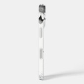 Coques Case-Mate iPhone LETTRE NOIRE ET BLANCHE M Elégante Aquarelle Flora (Verso / Droite)