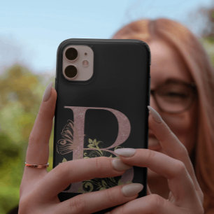Case-Mate iPhone Case Lettre Parties scintillant rose B