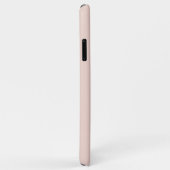 Coques Case-Mate iPhone Lettre Parties scintillant rose monogramme P rose  (Dos/Droite)