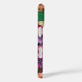 Coques Case-Mate iPhone Lettre personnalisée B Elégante aquarelle florale (Verso / Droite)