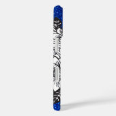 Coques Case-Mate iPhone Lettre personnalisée J Élégante Parties scintillan (Verso / Droite)