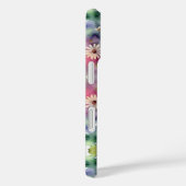 Coques Case-Mate iPhone LETTRE PsychÉLIQUE L Motif Aquarelle Florale (Verso / Droite)