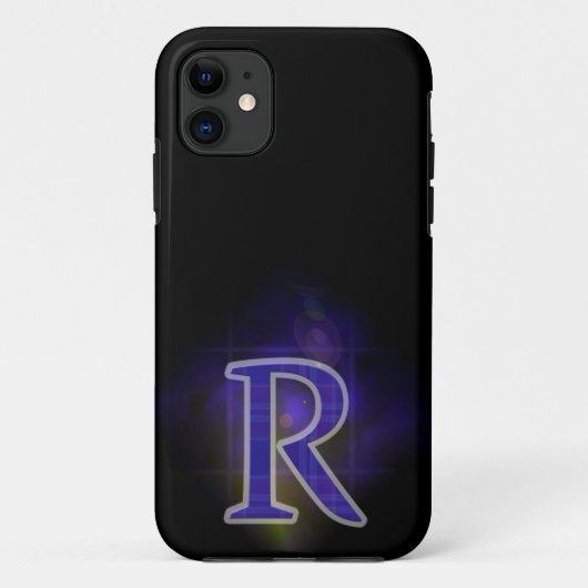Coques Case-Mate iPhone Lettre R (Dos)