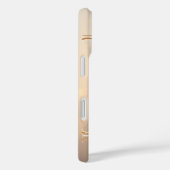 Coques Case-Mate iPhone Lettre R transparente moderne (Verso / Droite)