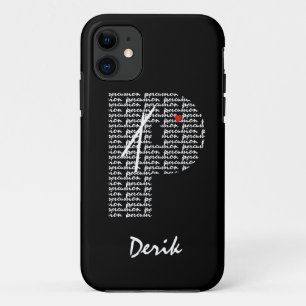 Case-Mate iPhone Case Lettre texte P