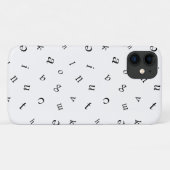 Coques Case-Mate iPhone Lettres (Dos (Horizontal))