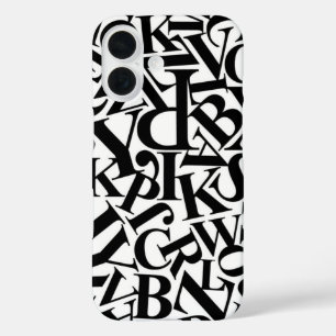 Coques iPhone 16 Lettres alphabétiques