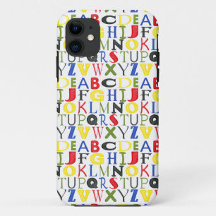 Coques Pour iPhone Lettres brillamment colorées par Megan Meagher