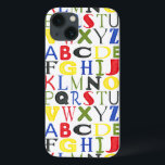 Case-Mate iPhone Case Lettres brillamment colorées par Megan Meagher<br><div class="desc">Essai d'enseigner à vos enfants leurs ABC ? Connaissez une école qui pourrait employer un peu d'art éducatif dans leurs salles de classe ? Achetez alors cette copie des lettres brillamment colorées par Megan Meagher !</div>