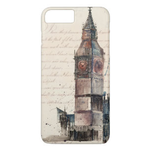 Coque iPhone 8 Plus/7 Plus Lettres de cru des destinations   de Big Ben
